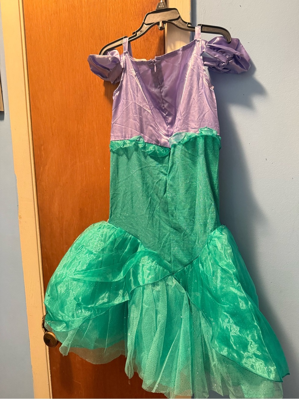 Disney Purple and Teal Mermaid Dress Costume